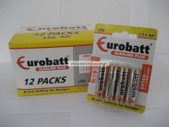 Baterie Alkaliczne R6 Eurobatt (AA)