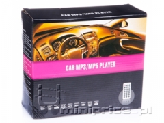 Radio samochodowe CAR MP3 / MP5 USB / SD/ MMC