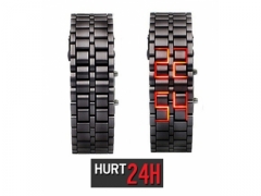 ZEGAREK IRON SAMURAI GRAFIT RED