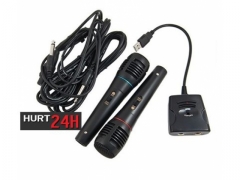 MIKROFONY KARAOKE XBOX PS2 PS3