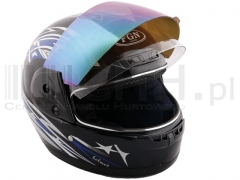 Kask motor + podwójna szyba