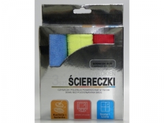 Sciereczki z mikrofibry 3szt.