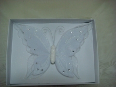 Motyl - ozdoba - klips