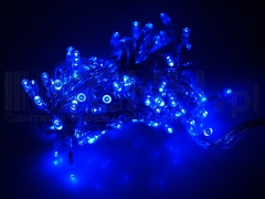 Lampki choinkowe 100 led Niebieskie