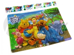 Puzzle bajkowe brokat.