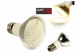 ŻARÓWKA E27 80 LED CIEPLA BIAŁA