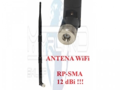 ANTENA WIFI RP-SMA 27,5cm 12dBi
