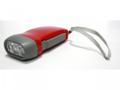Latarka dynamo 3 led