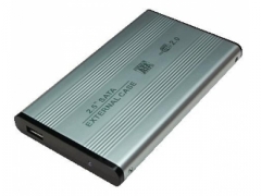 Obudowa HDD 2,5 SATA Srebrna