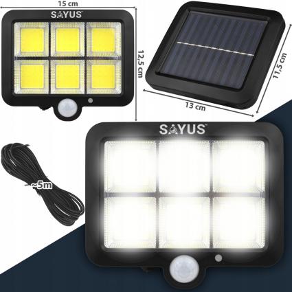 lampa-solarna-led-ogrodowa-czujnik-ruchu-osobny-panel-pilot-stan-nowy