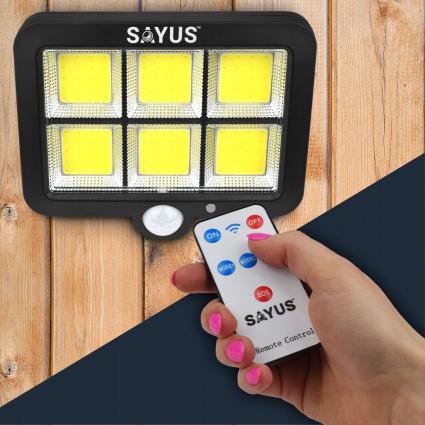 lampa-solarna-led-ogrodowa-czujnik-ruchu-osobny-panel-pilot-stan-nowy