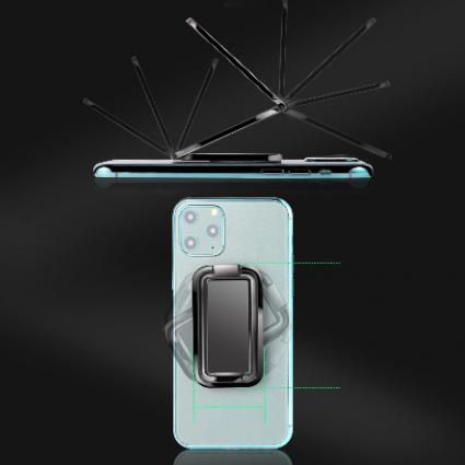 Uchwyt magnetyczny składany, pierścień na telefon Waga produktu z opakowaniem jednostkowym 0.1 kg