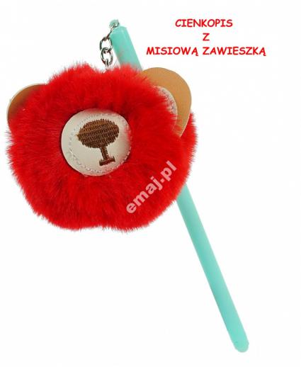 CIENKOPISZMISIEMZAWIESZKĄDŁUGOPISE0687EMAJKolorBielCzerńOdcieniebrązuibeżuOdcienieczerwieniOdcieniefioletuOdcienieniebieskiegoOdcienieróżuWielokolorowy