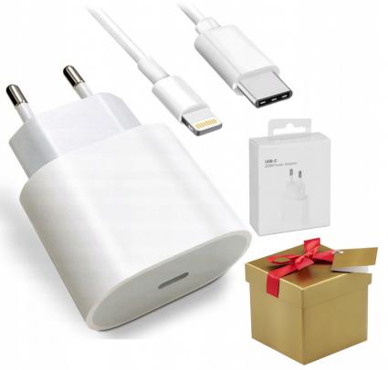 SZYBKAŁADOWARKA20W+KABELDOIPHONELIGHTNING