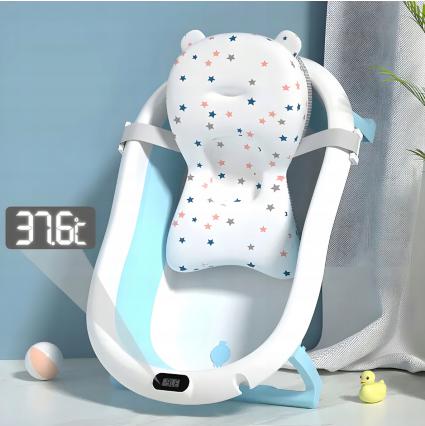 Duża,składanawannadlaniemowlątzwbudowanymtermometremMarkabezmarki