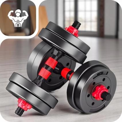 ZESTAWHANTLEREGULOWANE2x10KG+SZTANGA= ZESTAW HANTLI 20 KG Rodzaj bitumiczne