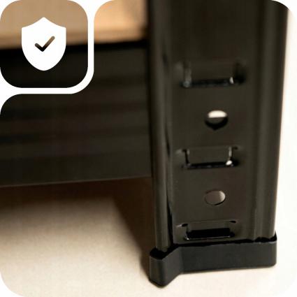 REGAŁMETALOWYMAGAZYNOWYGARAŻOWYWARSZTATOWY180CMCZARNYPIWNICALOFTMateriałwykonaniaregałumetalowy