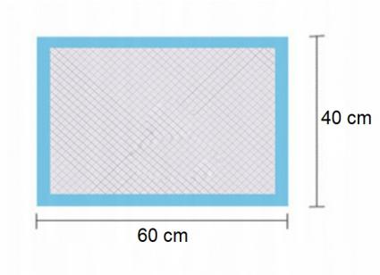 MATYPODKŁADYHIGIENICZNEDLAPSAKOTA40x6050sztLiczbasztukwzestawie50szt.