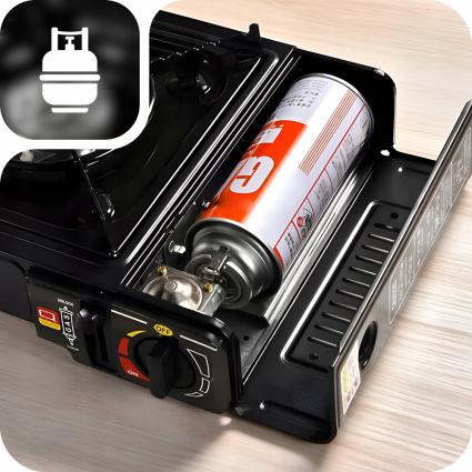 KUCHENKAGAZOWATURYSTYCZNAPRZENOŚNAWWALIZCEMarkaHappyHome