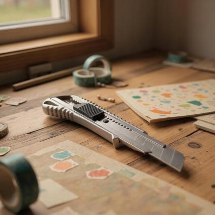 NÓŻDOTAPETMETALOWYNOŻYK18MMŁAMANEOSTRZAMarkaEnergotytan