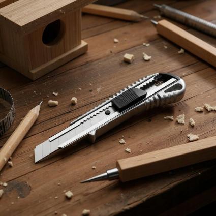 NÓŻDOTAPETMETALOWYNOŻYK18MMŁAMANEOSTRZARodzajnóż