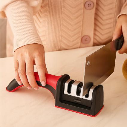 OstrzałkadoNożyKuchennychProfesjonalnaKompaktowaOsełkaTrójfazowa3w1Rodzajstandardowa(stalka)