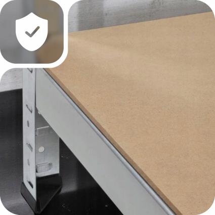 REGAŁMAGAZYNOWY5PÓŁEKMETALOWYSZAFKADOGARAŻUPIWNICY180x90x40cmGłębokośćmebla40cm