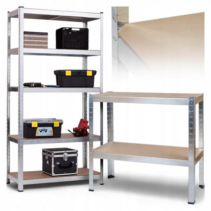 REGAŁMAGAZYNOWY5PÓŁEKMETALOWYSZAFKADOGARAŻUPIWNICY180x90x40cmMaksymalneobciążeniepółki175kg