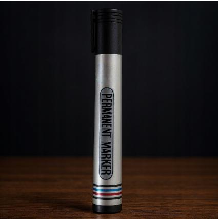 MARKERPERMANENTNYPISAKOKRĄGŁYFLAMASTERBUDOWLANYWODOODPORNYCZARNYMarkabezmarki