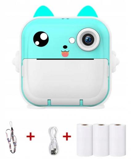 DRUKUŚ2.0DRUKARKAAPARATNATYCHMIASTOWYTERMICZNA+3rolki|2KOLORYKodproducentaDrukuś2.0Niebieski