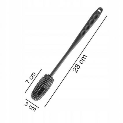 ELASTYCZNASILIKONOWASZCZOTKADOMYCIASZKLANEKBUTELEKSŁOIKÓWKUCHNILiczbasztukwopakowaniu1szt.