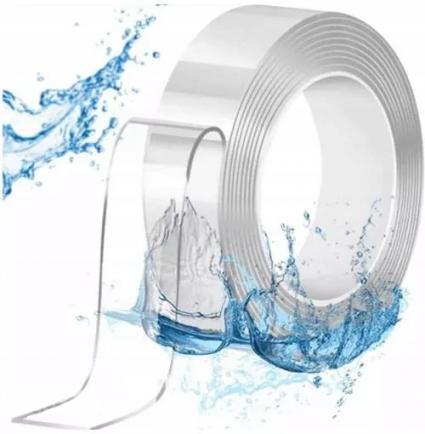 TaśmaklejącaNANOdwustronnaMOCNAwielokrotnegoużytku30mm3m