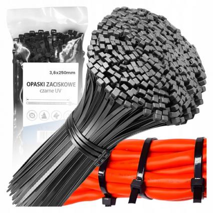 Opaskizaciskowetrytytkiczarne3,6X250100szt