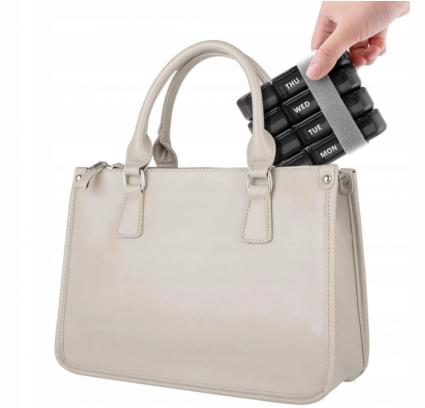 ORGANIZERPOJEMNIKNALEKIKASETKAPUDEŁKONATABLETKI7DNI3PORYDNIARodzajkasetkatygodniowa