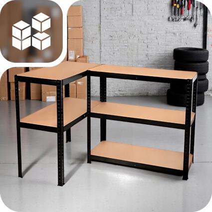 REGAŁMETALOWYMAGAZYNOWYGARAŻOWYWARSZTATOWY180CMCZARNYPIWNICALOFTProducentnieznanyproducent