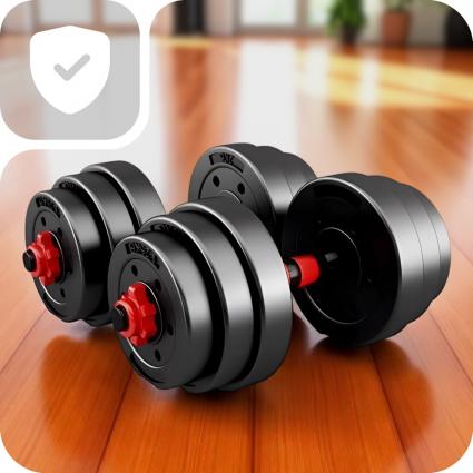 ZESTAWHANTLEBITUMICZNEREGULOWANE2x5kg+SZTANGA-ZESTAWHANTLI10kgEAN(GTIN)5905159503578