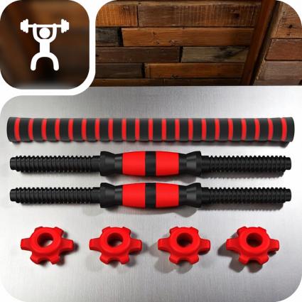 ZESTAWHANTLEBITUMICZNEREGULOWANE2x5kg+SZTANGA-ZESTAWHANTLI10kgWaga2x5kg