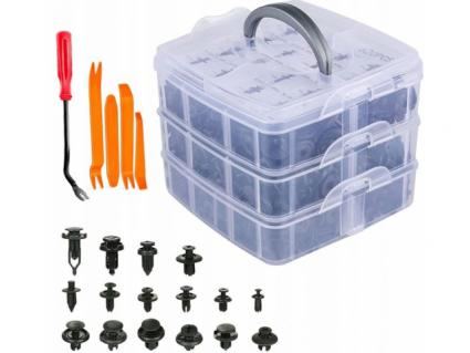 SpinkiKołkiKlipsyŚciągaczDOTAPICERKIAutaSamochodoweZESTAWXXL625EL