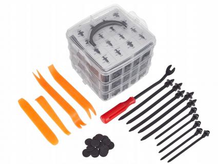 SpinkiKołkiKlipsyŚciągaczDOTAPICERKIAutaSamochodoweZESTAWXXL625ELProducentczęścimParts