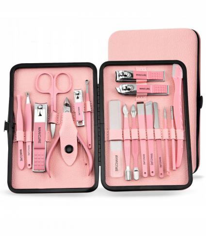 ZESTAWDOMANICUREPRZENOŚNYOBCINACZDOPAZNOKCIPAZNOKCIENOŻYCZKI18ELEAN(GTIN)5904610819371