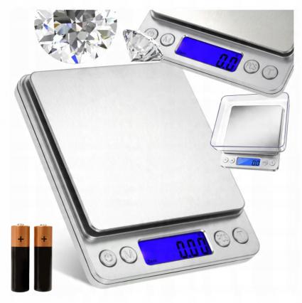 WAGAJUBILERSKAELEKTRONICZNADOMOWAPRECYZYJNALCDKUCHENNA500g0,01g