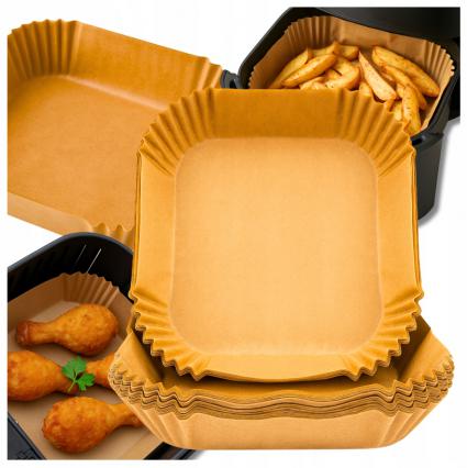 150xWKŁADPAPIEROWYDOFRYTKOWNICYBEZTŁUSZCZOWEJDOPIECZENIAAIRFRYER