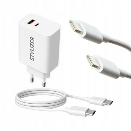 SZYBKAŁADOWARKASIECIOWADOTELEFONUUSBTYPE-C+KABELTYPCZESTAWKodproducentaŁADOWARKASIECIOWA20Wquickcharge