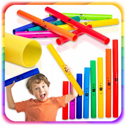 BUMRURKIZESTAWDIATONICZNYKOLOROWERURKITUBE-8BOOMWHACKERDLADZIECIEAN(GTIN)5900670991972