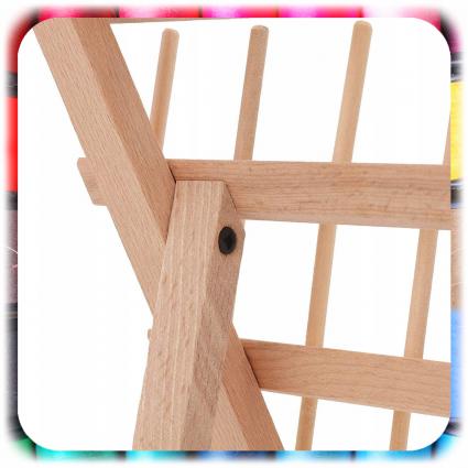 DREWNIANYSTOJAKNANICIUCHWYTNICIARKAORGANIZER60SZPULDOSZYCIAHAFTUWysokośćproduktu28cm