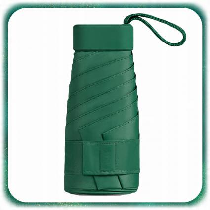 PARASOLMINISKŁADANYMANUALNYPARASOLKAMAŁAKOMPAKTOWYKIESZONKOWYETUIKodproducenta007430
