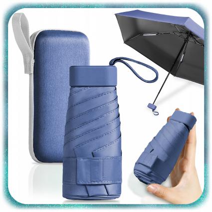 PARASOLMINISKŁADANYMANUALNYPARASOLKAMAŁAKOMPAKTOWYKIESZONKOWYETUIEAN(GTIN)5900670992931