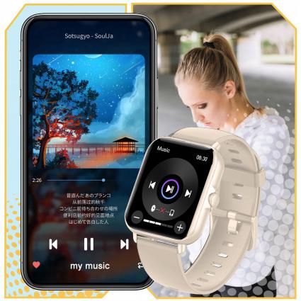 SMARTWATCHZEGAREKDAMSKIPOLSKIEMENUROZMOWYPOWIADOMIENIAPULSSPORTRodzajsmartwatch