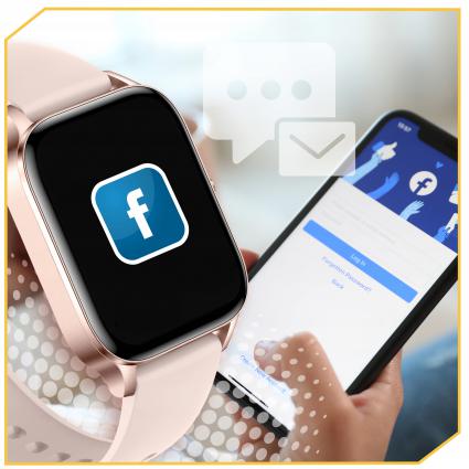 SMARTWATCHZEGAREKDAMSKIPOLSKIEMENUPLROZMOWYPOWIADOMIENIADLAKOBIETYObsługaładowaniabezprzewodowegonie