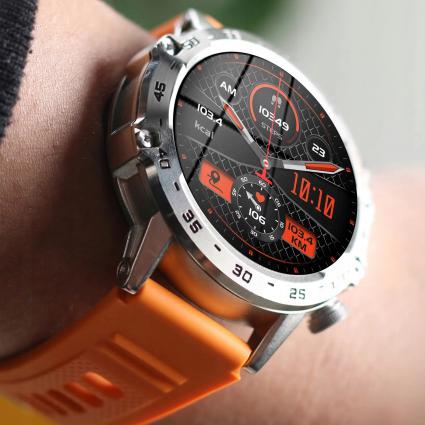 ZEGAREKSMARTWATCHMĘSKI360x360ROZMOWYMENUPLWODOODPORNY+GRATISKształtkopertyokrągła